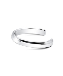 Plain Pattern Silver Ear Cuff EC-1202